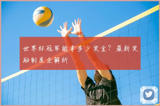 世界杯冠军能拿多少奖金?最新奖励制度全解析