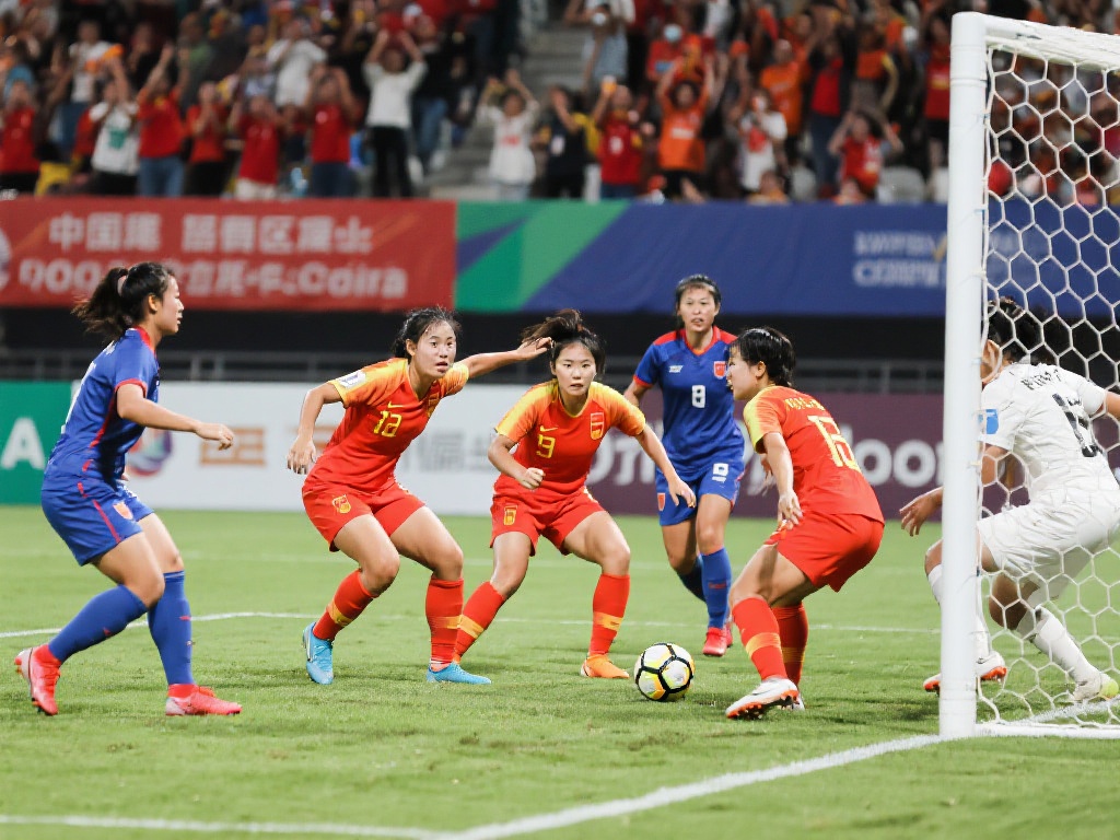 女子队也堪称有力的者。在与东南亚某劲旅球